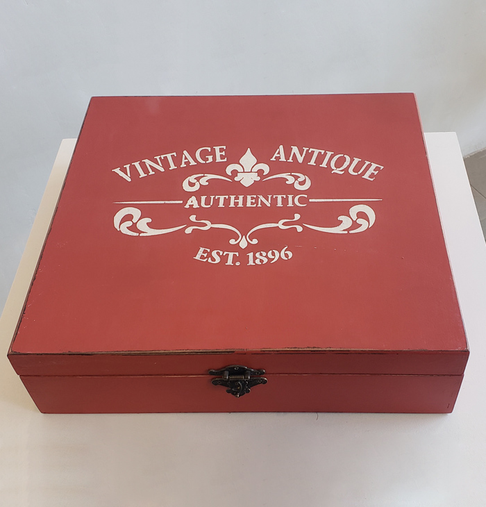 Scatola “Memories” Vintage Rossa | Restautlab