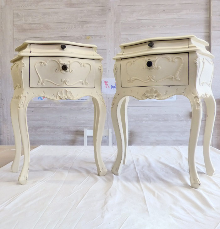 Comodini Avorio Stile Luigi XV